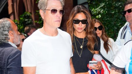 Pia Whitesell parties at World Cup final with husband Patrick, Matt Damon and wife Luciana Barroso in a six-figure private box – as Nova radio host Lauren Phillips misses work to join them