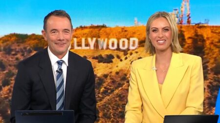 Ally Langdon’s husband Michael Willesee Jr. is brutally mocked as he fills in as a Today co-host after Karl Stefanovic’s departure: ‘Who put the mortician in charge of the show?’