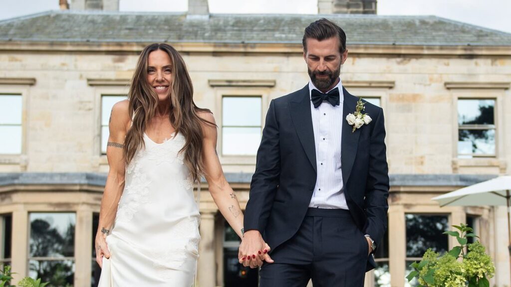 When 2 Become 1: Mel C, 52, marries model Chris Dingwall in a ‘perfect’ Lake District wedding surrounded by her Spice Girls bandmates – and with a cheeky nod to her Sporty roots