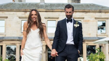 When 2 Become 1: Mel C, 52, marries model Chris Dingwall in a ‘perfect’ Lake District wedding surrounded by her Spice Girls bandmates – and with a cheeky nod to her Sporty roots