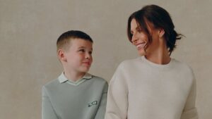 Coleen Rooney’s son Cass, 8, makes his modelling debut as he joins her new Primark campaign in ‘special moment’