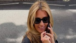 Cat Deeley shares a rare family holiday album as she proudly watches her sons play tennis after her split from husband Patrick Kielty
