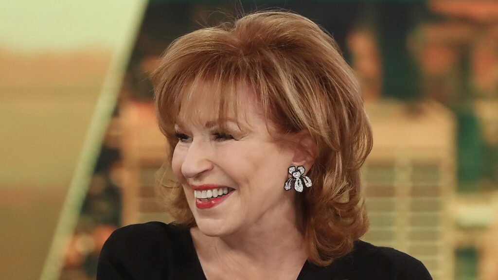Shock moment Joy Behar kisses married The View guest on the lips on live TV… and his wife’s reaction is revealed