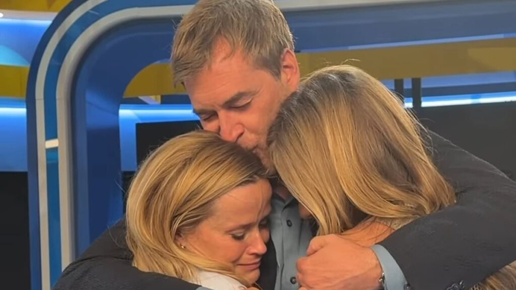 Reese Witherspoon breaks down in tears with Jennifer Aniston amid shock reveal that their Apple TV+ hit The Morning Show will END