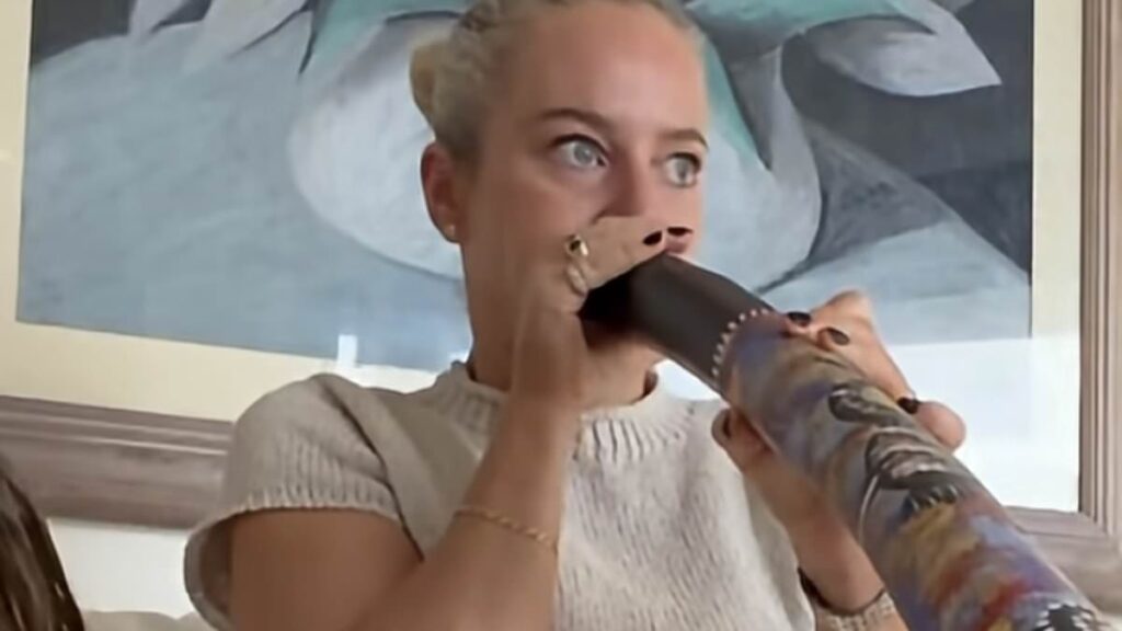 My Kitchen Rules star Ash Pollard makes grovelling apology after she was hit with backlash over a video of her playing the didgeridoo: ‘I feel sick about my mistake’