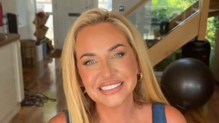 Josie Gibson reveals her son Reggie’s father is back in his life after years of estrangement and says they’re ‘trying to work out their relationship’
