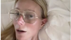 Gwyneth Paltrow, 53, makes shocking TikTok debut as she posts clip of herself TOPLESS in bed