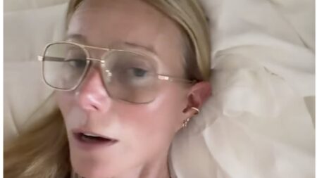 Gwyneth Paltrow, 53, makes shocking TikTok debut as she posts clip of herself TOPLESS in bed