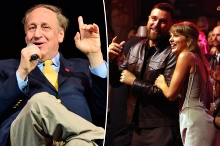 AMC CEO posts then deletes details of Taylor Swift, Travis Kelce’s wedding