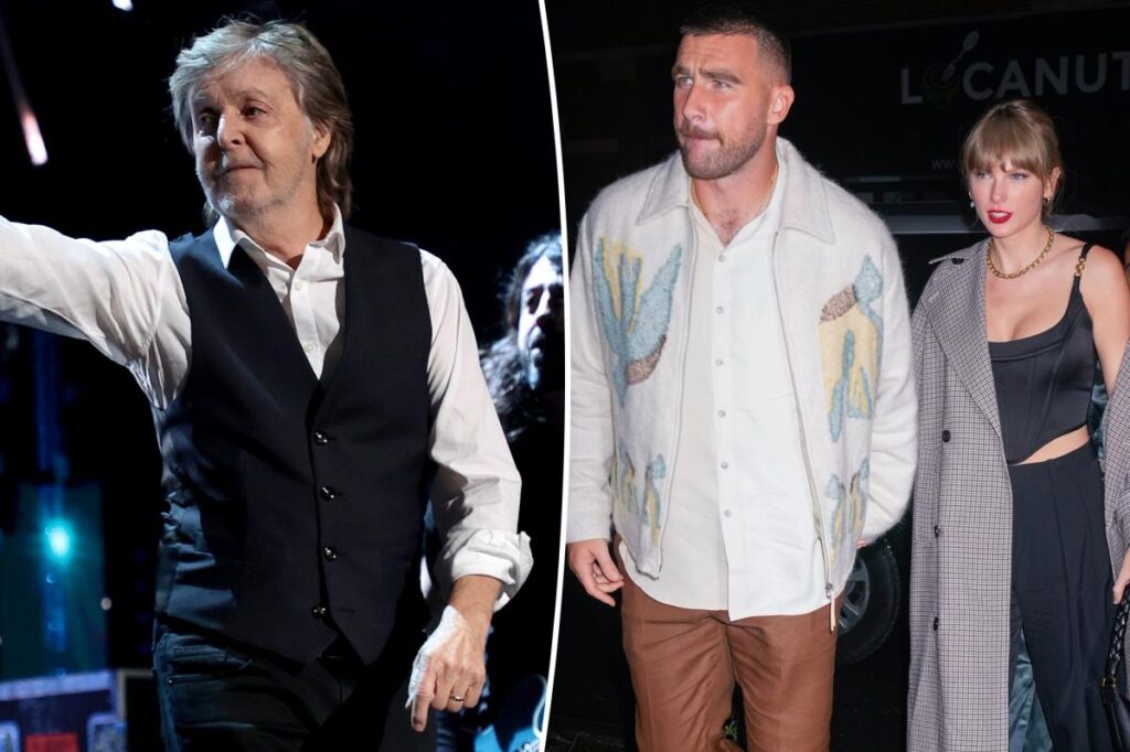 Beatles song Paul McCartney performed at Taylor Swift, Travis Kelce’s wedding