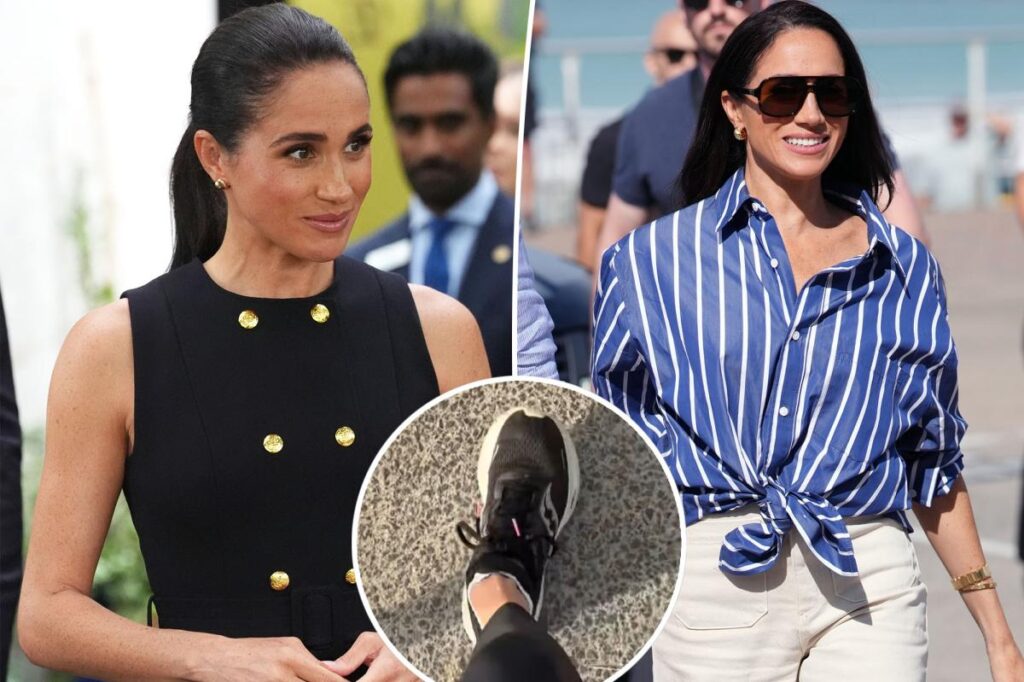 Meghan Markle traded designer heels for these on-sale Saucony sneakers