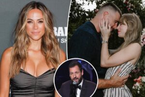 Jana Kramer defends Adam Sandler officiating Taylor Swift and Travis Kelce’s wedding