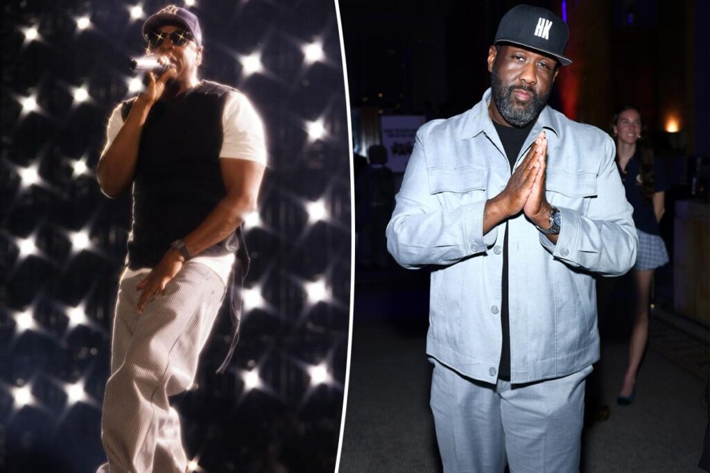 VIPs inside Yankee Stadium were obvious to the chaos outside Jay-Z show, his musical director Adam Blackstone says
