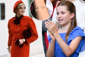 Princess Charlotte’s Wimbledon charm bracelet nods to Princess Diana