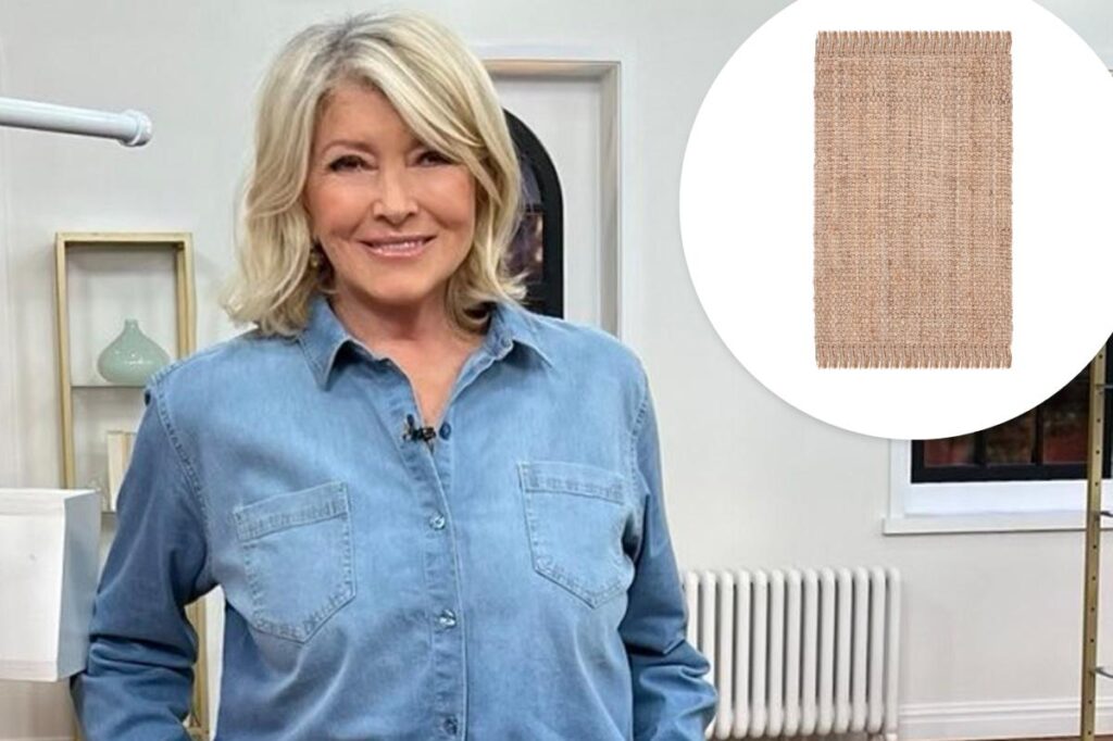 Walmart’s Martha Stewart $28 jute area rug is giving vintage