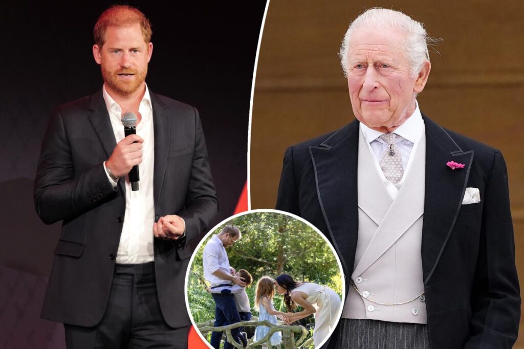 Prince Harry gives update on King Charles’ health, Meghan Markle and kids after UK reunion