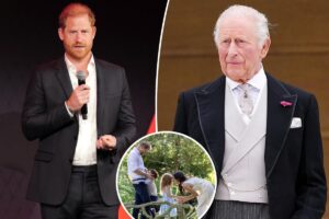 Prince Harry gives update on King Charles’ health, Meghan Markle and kids after UK reunion