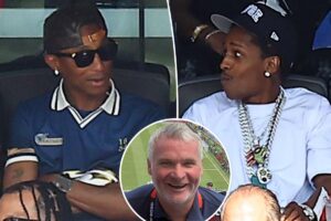 BBC commentator confuses Pharrell with A$AP Rocky at World Cup Final 2026