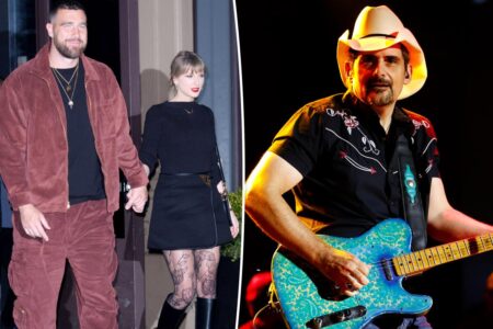 Brad Paisley vehemently defends Taylor Swift and Travis Kelce’s MSG wedding