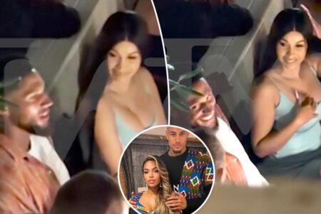 Cardi B dines with soccer star Maduka Okoye — as his ex labels him an absent father