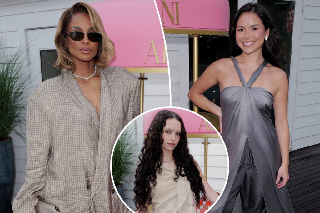 Ciara and more stars attend Armani Beauty party at The Surf Lodge in Montauk
