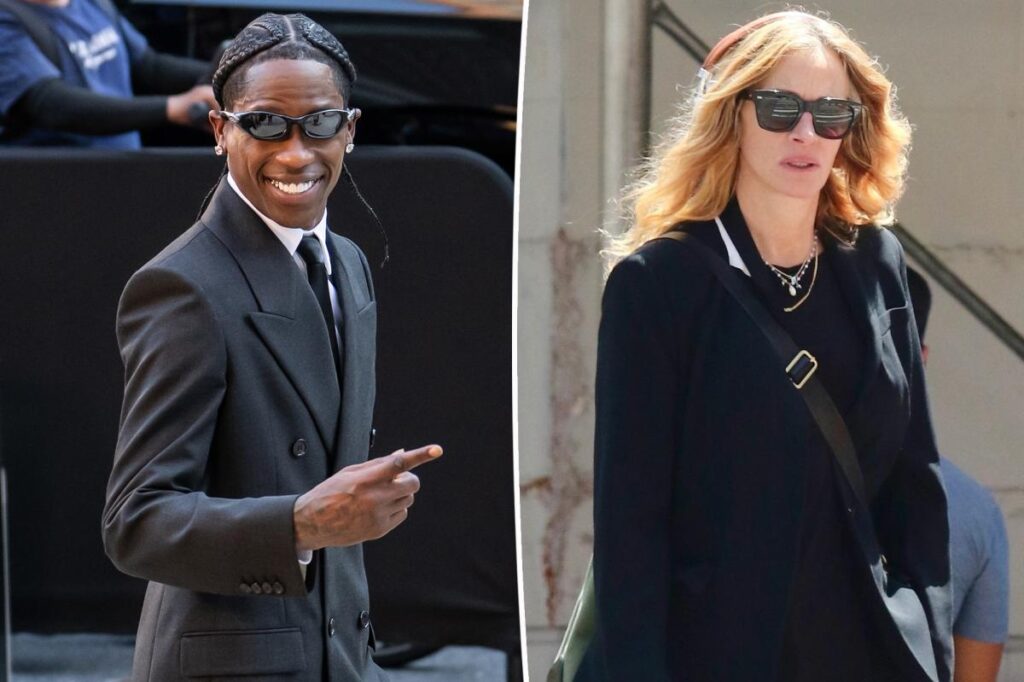 Julia Roberts dines at exclusive Indian restaurant, Travis Scott parties post-‘Odyssey’ premiere and more sightings