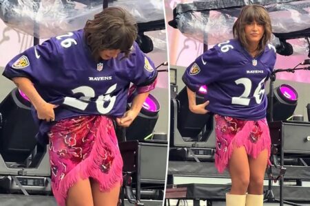 Country star Ella Langley fixes wardrobe malfunction with clever trick