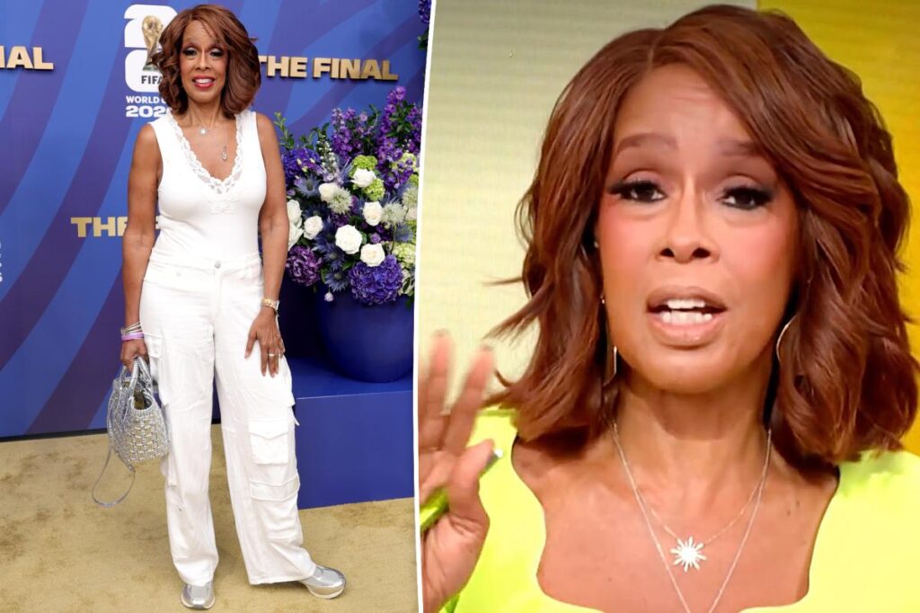 Gayle King brushes off style critics of her ‘frumpy’ and ‘boring’ World Cup 2026 outfit
