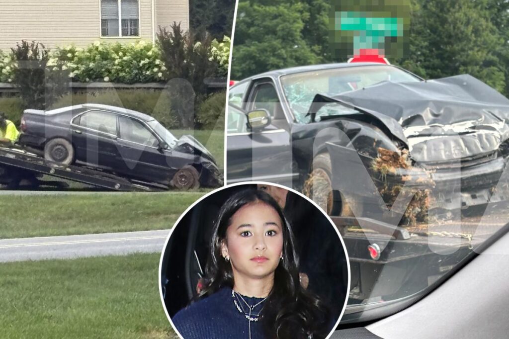 Photos of deaf actress Kaylee Hottle’s car crash revealed