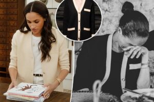Meghan Markle’s Heidi Merrick cardigan is on sale for 50% off