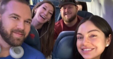 Chiefs WAGs Brooke Lynn and Laura Kruk Land in NYC Ahead of Taylor Swift and Travis Kelce’s Wedding