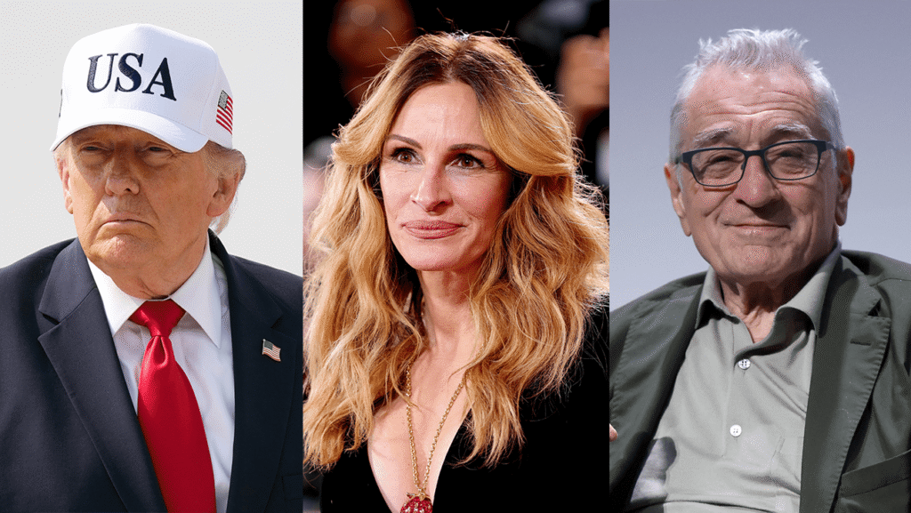 Trump Accuses Julia Roberts, Robert De Niro, More of Suffering From “Trump Derangement Syndrome” in AI Video