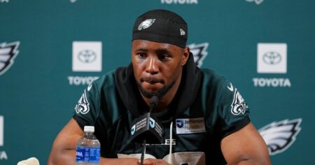Eagles RB Saquon Barkley and Family ‘Unharmed’ After Attempted Burglary While They Were Home
