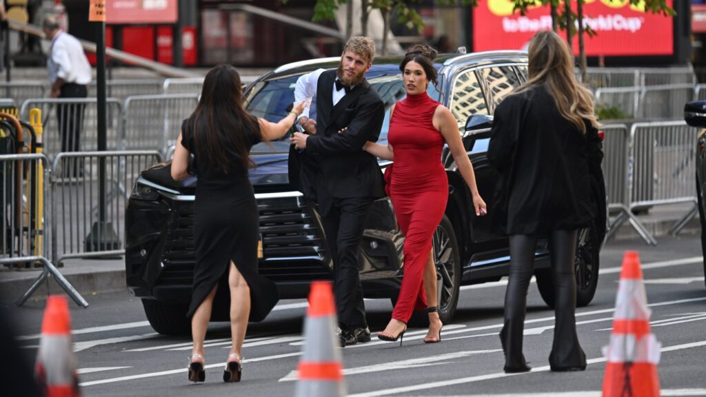 All the Celebrities, Athletes and Musicians Spotted Heading to Taylor Swift and Travis Kelce’s Wedding (Updating)