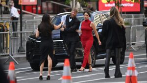 All the Celebrities, Athletes and Musicians Spotted Heading to Taylor Swift and Travis Kelce’s Wedding (Updating)