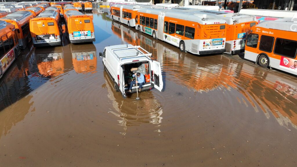 West Hollywood Water Main Break Floods Homes and Cars, Opens Sinkhole