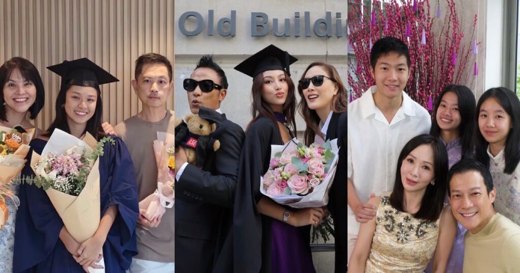 Chew Chor Meng and Simon Yam’s daughters graduate from university, Diana Ser shares advice before 2 children ‘fly the coop’, Entertainment News