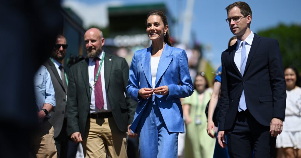 Kate Middleton Steps Out at Wimbledon Days After Completing Three Peaks Challenge Across U.K.