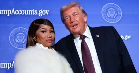 President Donald Trump Calls Nicki Minaj ‘Hot’ During White House Luncheon: ‘She’s Got Real Talent’