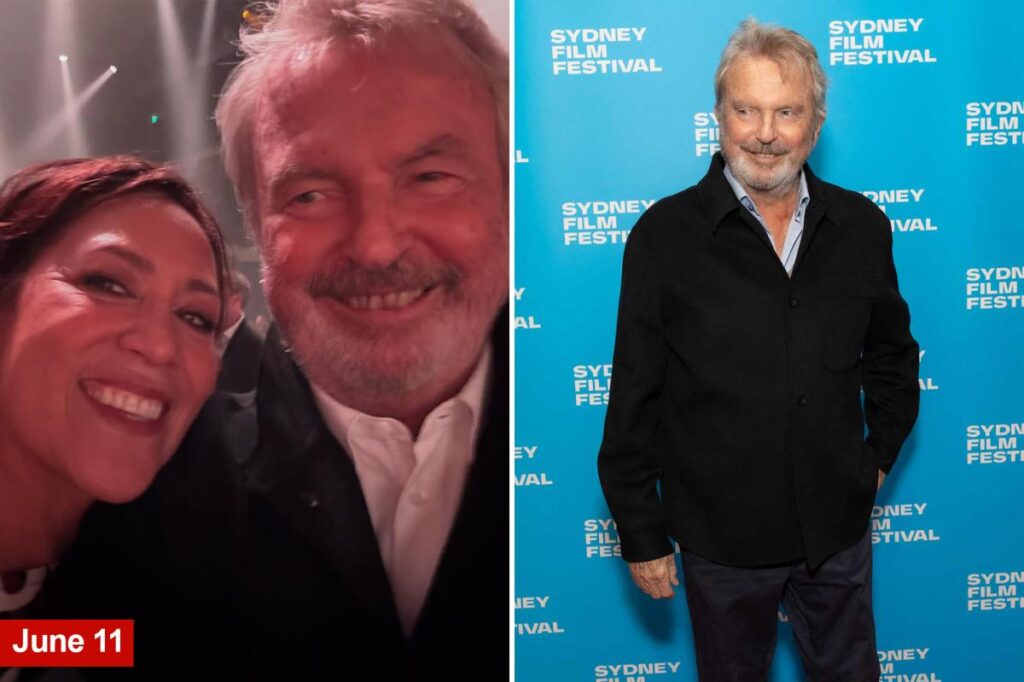 Sam Neill, ‘Jurassic Park’ star, was beaming in last public apparances before his death at 78
