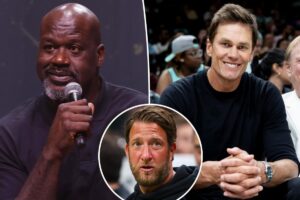Shaquille O’Neal claps back at ‘idiot’ Dave Portnoy slamming Tom Brady: ‘I’d be glad if somebody punches him’