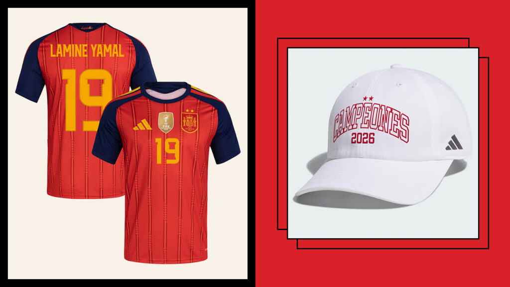 Spain World Cup Champions Gear Unveiled Within Moments of Victory Over Argentina