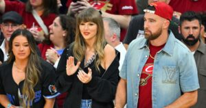 Taylor Swift and Travis Kelce’s Wedding Guests Left Rehearsal Dinner With Monogrammed Gift Boxes