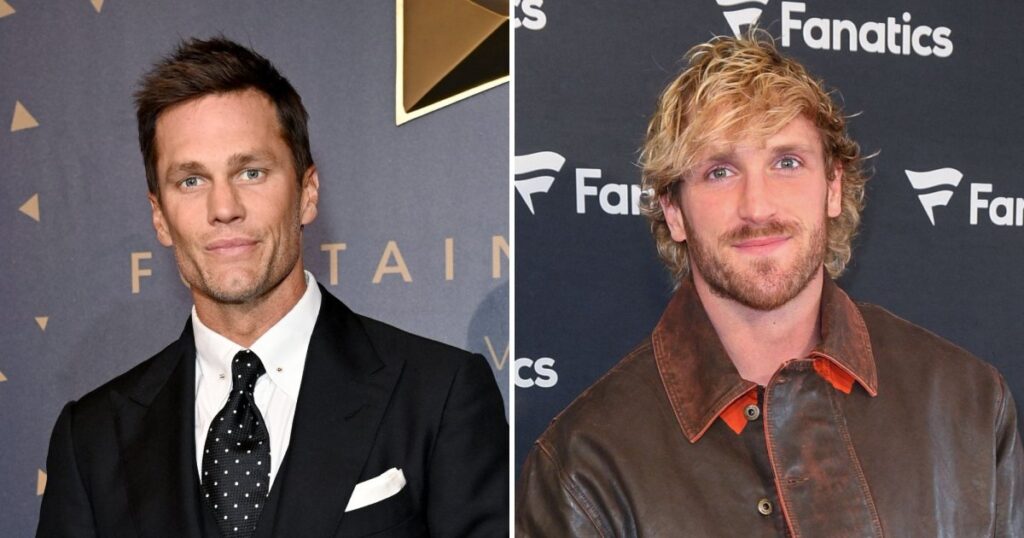 Tom Brady Slaps Logan Paul in Front of NBA Star Karl-Anthony Towns in Viral Video Amid Feud Rumors