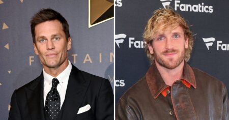 Tom Brady Slaps Logan Paul in Front of NBA Star Karl-Anthony Towns in Viral Video Amid Feud Rumors