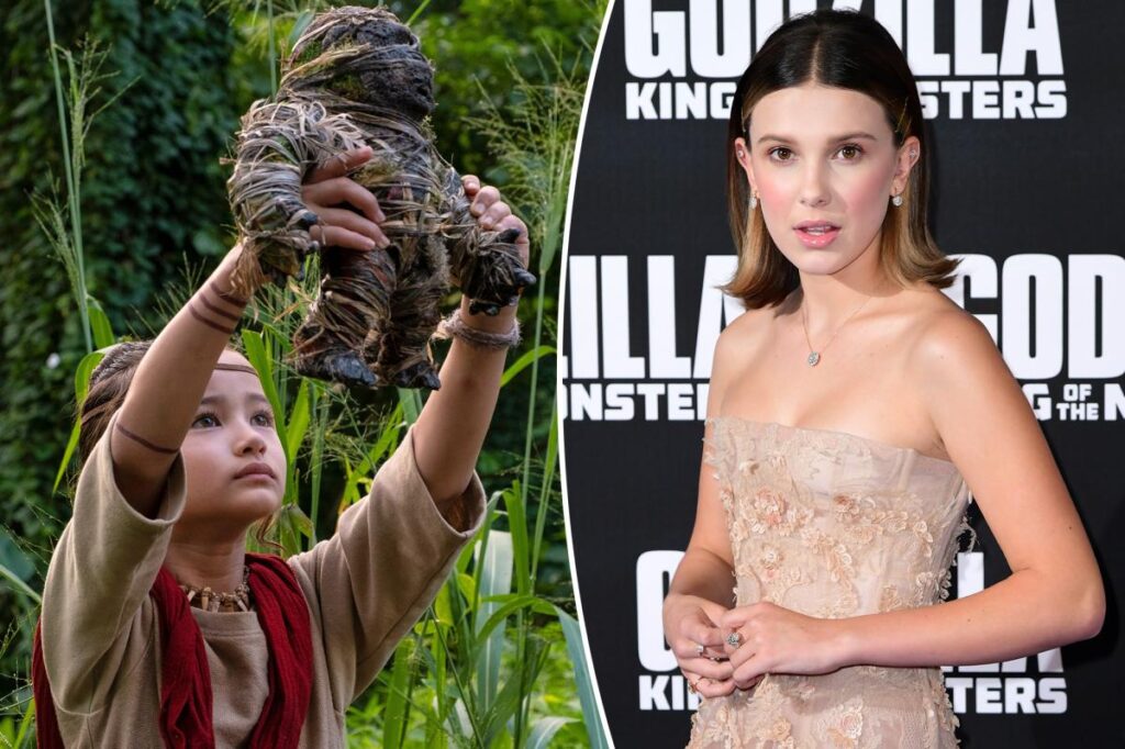 Millie Bobby Brown reacts to ‘Godzilla vs. Kong’ co-star Kaylee Hottle’s death at 18