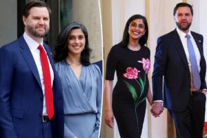 Vice President JD Vance’s wife, Usha, gives birth to baby No. 4