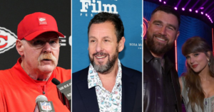 Andy Reid Reveals Marriage Advice Adam Sandler Gave Taylor Swift and Travis Kelce During MSG Ceremony