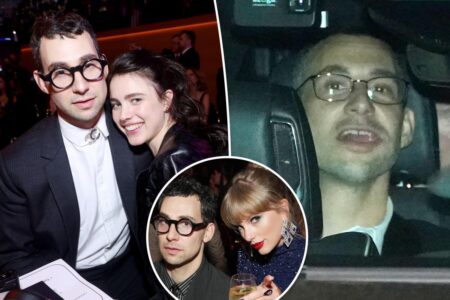 What Jack Antonoff told Taylor Swift wedding guests about Margaret Qualley’s absence