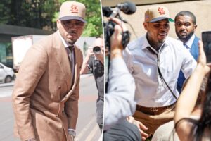 Chris Brown pleads guilty in nightclub attack case after smashing bottle on producer’s head